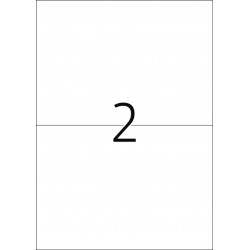 Etykiety samoprzylepne wodoodporne 4378, A4, 210 x 148 mm., papier biały wodoodporny mat, 200 szt.